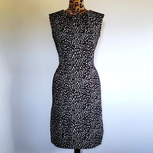 DANA BUCHMAN Sleeveless Print Dress